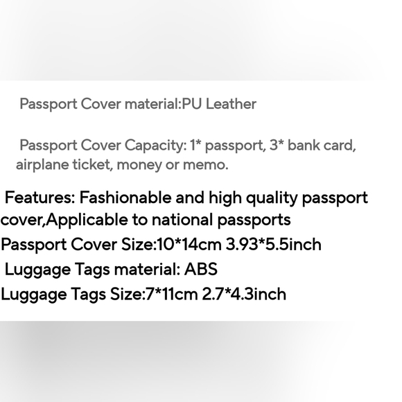 Toy Story Buzz and Woody Passport and Luggage Tag Perfect for Toy Story Fans! - Picture 4 of 4